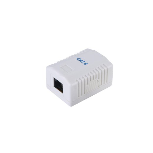 EQUIP 1-Port Cat.6 Surface Mount
