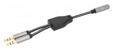 MANHATTAN Headset Adapter Cable With Stereo