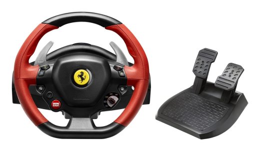 Thrustmaster Ferrari 458 Spider Black, Red