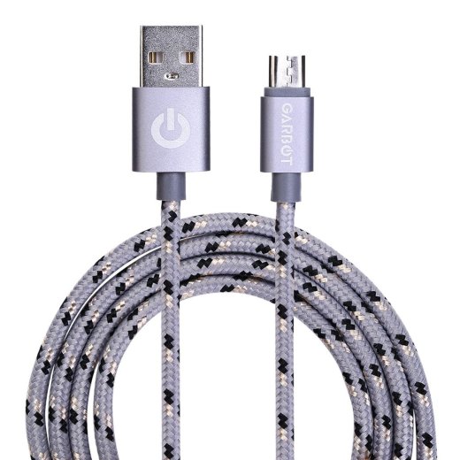 GARBOT Grab&Go 1m Braided Micro-USB Cable