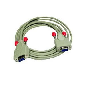LINDY Null modem cable 9-pin coupling/coupling