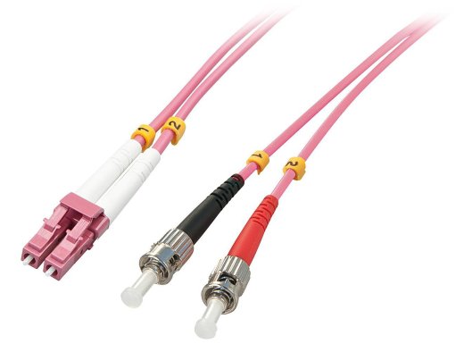 LINDY Fibre Optic Cable LC/ST OM4