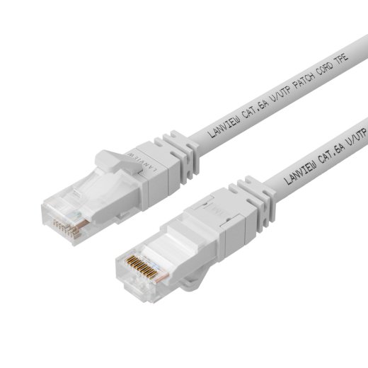 LANVIEW CAT6A UTP 30m White LSZH