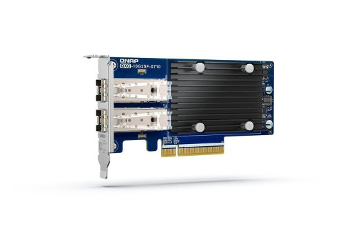 Qnap Dual-port SFP+ 10GbE network expansion