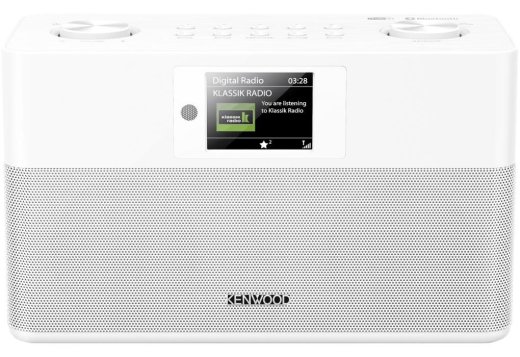 KENWOOD Cr-St80Dab-W Radio Personal Digital White