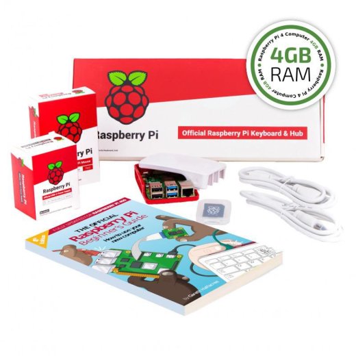 RASPBERRY PI4B-4GB FULL KIT WITH CASE