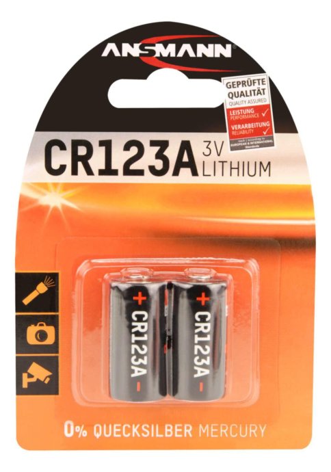 ANSMANN Household Battery Single-Use Battery Cr123A