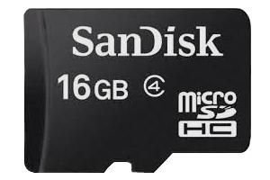 Fujitsu 16GB MICRO SDHC CARD