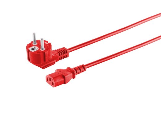 Power Cord Schuko Angled - C13