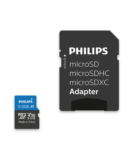 Philips Memory Card 512 Gb Microsdhc
