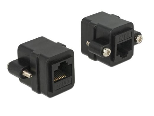 DELOCK Adapter RJ45 jack  RJ45 jack