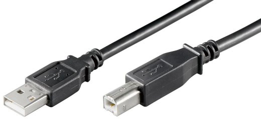 MICROCONNECT USB2.0 LSZH A-B 3m