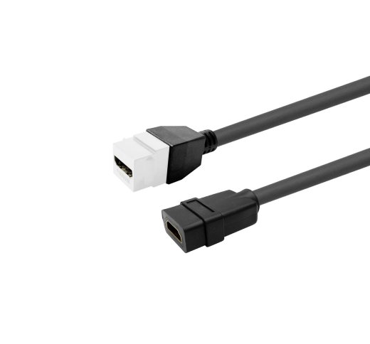 VIVOLINK Keystone White HDMI Female to