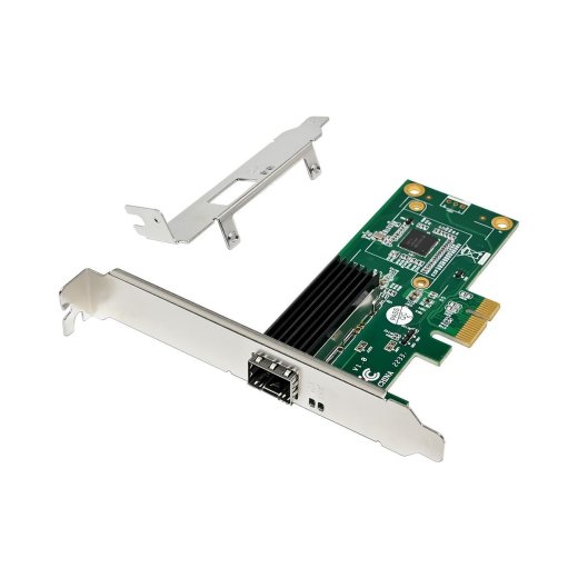 MICROCONNECT Network Card PCIe x1 I210-F1