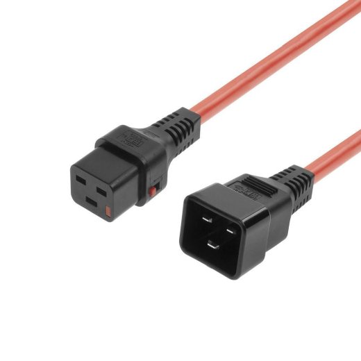 MICROCONNECT Powercord C19 IEC Lock -