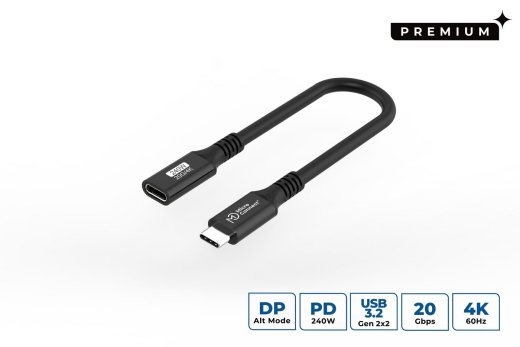MICROCONNECT Premium USB-C cable Extender 0
