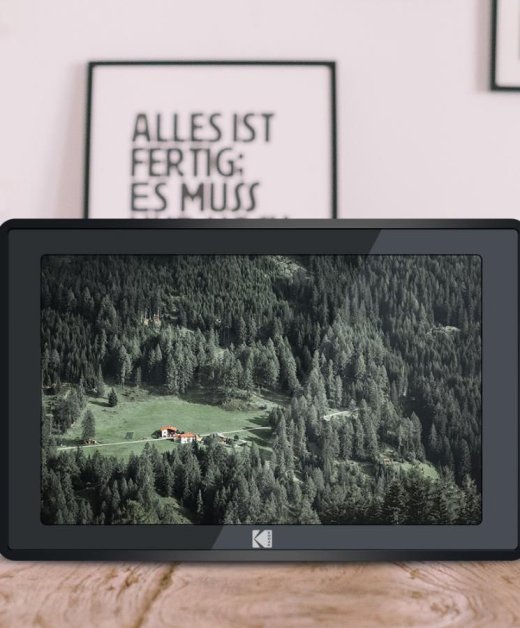 KODAK Rcf-106H Digital Photo Frame Black