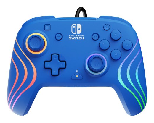 PDP Afterglow Wave Blue Usb Gamepad
