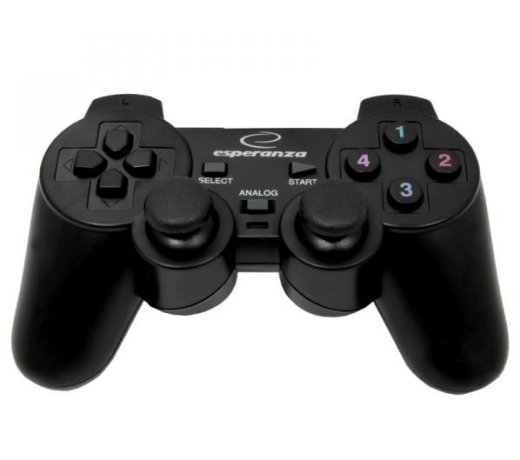 Esperanza Gaming Controller Black Usb 2