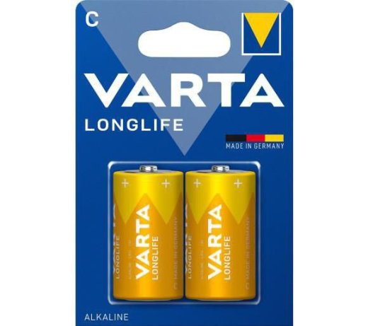 Varta 1x2 LR 14 **batteries included