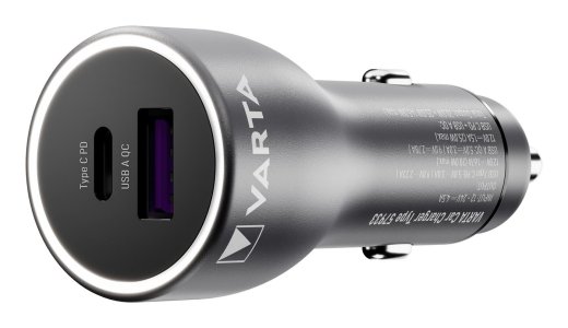 Varta Car Charger Smartphone, Tablet Black