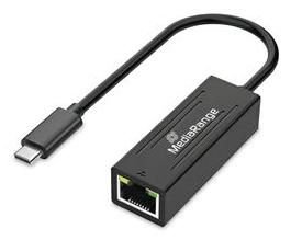 MEDIARANGE Usb Type-C Ethernet Adapter With