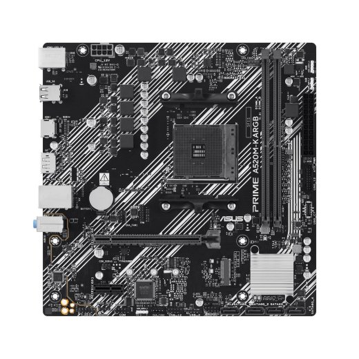 Asus Prime A520M-K Argb Amd A520