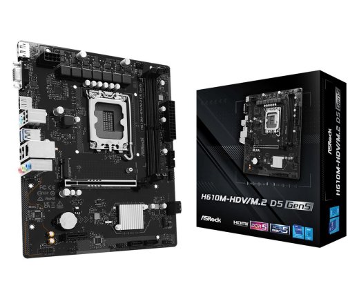 Asrock H610M-Hdv/M.2 D5 Gen5 Intel