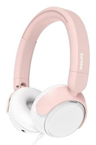 Philips Headphones/Headset Wired Head-Band Call/Music/Tv Pink