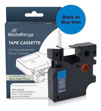 MEDIARANGE Plastic Tape Cassette, For Label