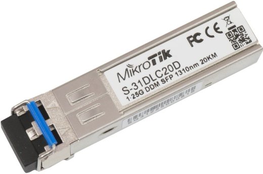 MikroTik S-31DLC20D SFP Single-Mode Fiber Dual