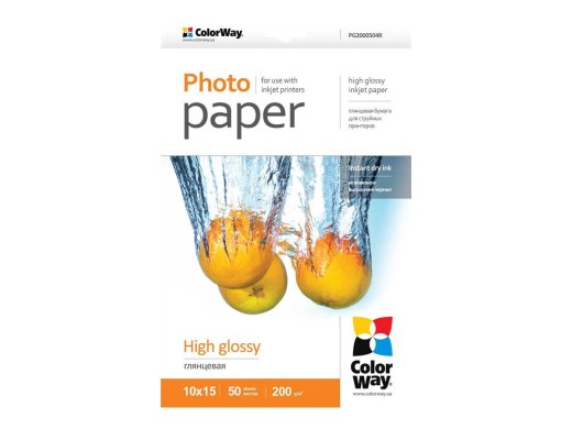 ColorWay High Glossy Photo Paper 200