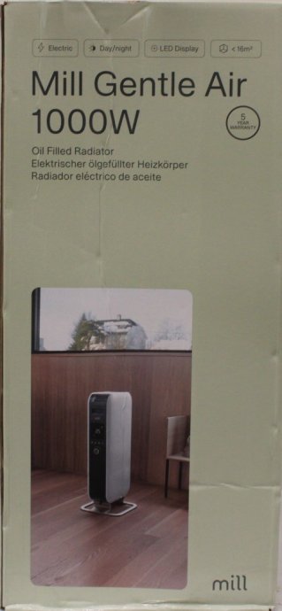 SALE OUT. Mill oil 1000W, Heat
