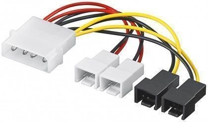 Goobay Power cable/adapter for PC fans