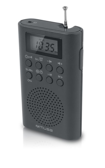 Muse Pocket radio M-03R Black
