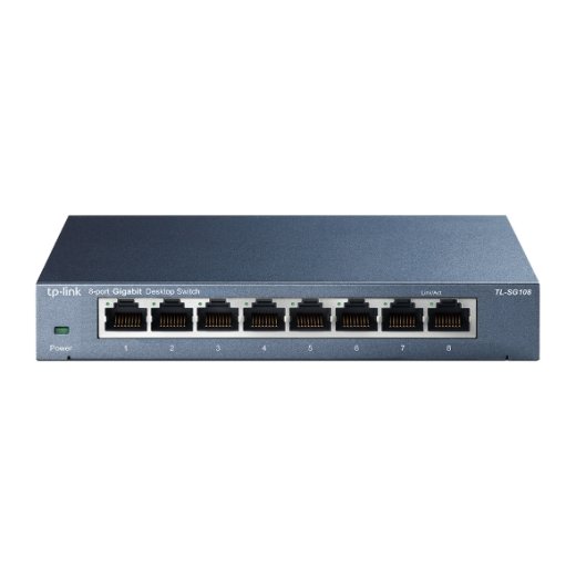 TP-LINK Switch TL-SG108 Unmanaged Desktop Gigabit