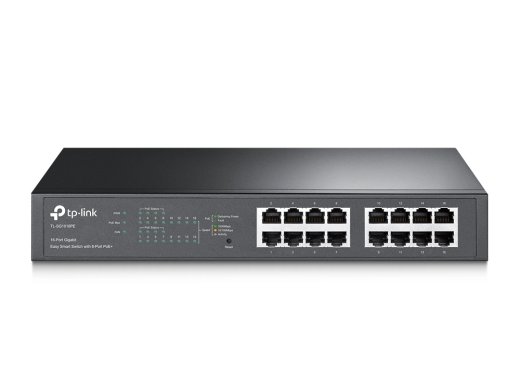 TP-LINK Switch TL-SG1016PE Web Managed Desktop/Rackmountable