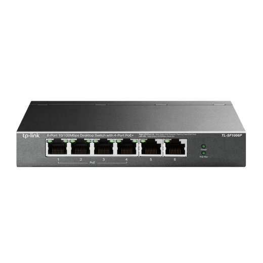 TP-LINK Switch TL-SF1006P Unmanaged Desktop 10/100