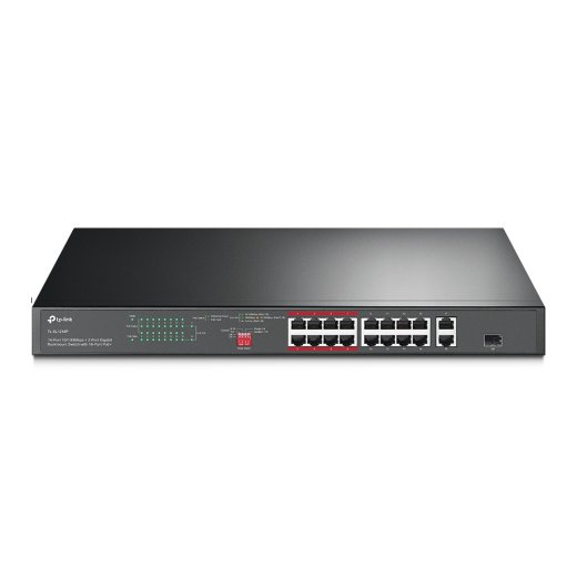 TP-LINK Switch TL-SL1218P Unmanaged Rackmountable 10/100