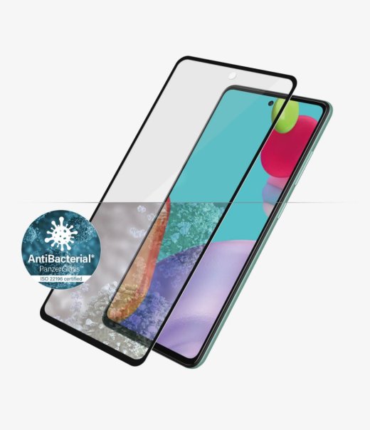 PanzerGlass Samsung Galaxy A52 Black/Transparent Antifingerprint