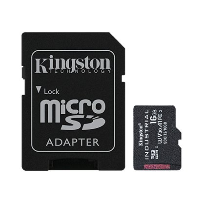 Kingston UHS-I 16 microSDHC/SDXC Industrial Card