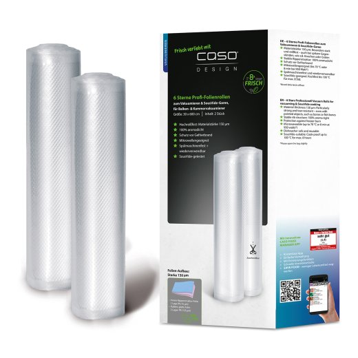 Caso Vacuum Rolls 01248 2 pcs