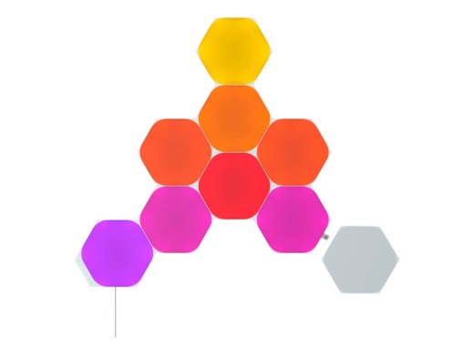 Nanoleaf Shapes Black Hexagons Starter Kit