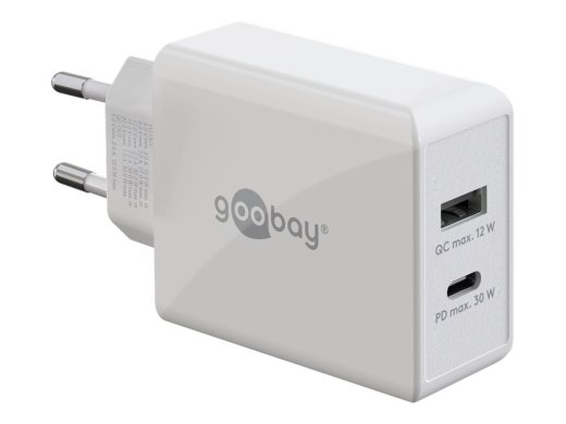 Goobay Dual USB-C PD Fast Charger