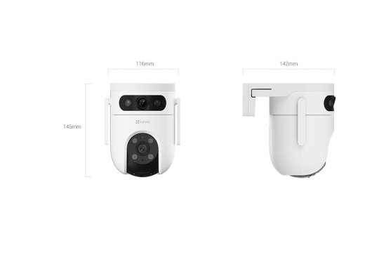 EZVIZ IP Camera CS-H9C (5MP+5MP) 4mm