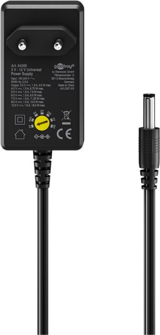 Goobay Universal Power Supply 3 V