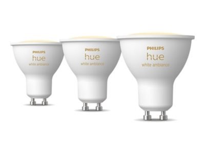 GU10 Philips Hue Smart Spotlight, 3pcs