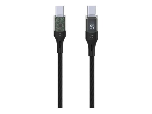 Fixed Cable USB-C/USB-C with display, PD