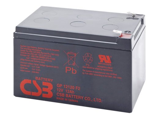 CSB Battery Battery 12V 12Ah F2