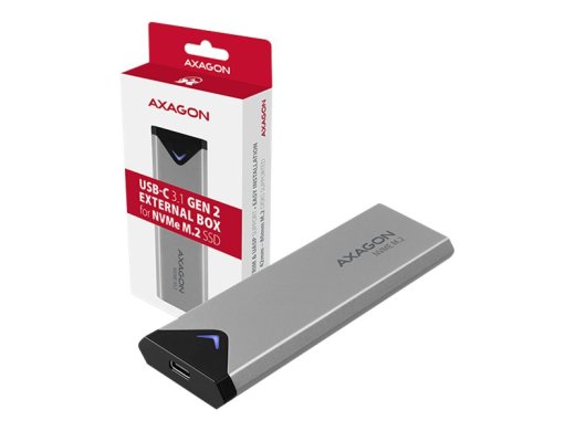 AXAGON External SuperSpeed+ USB-C metal box